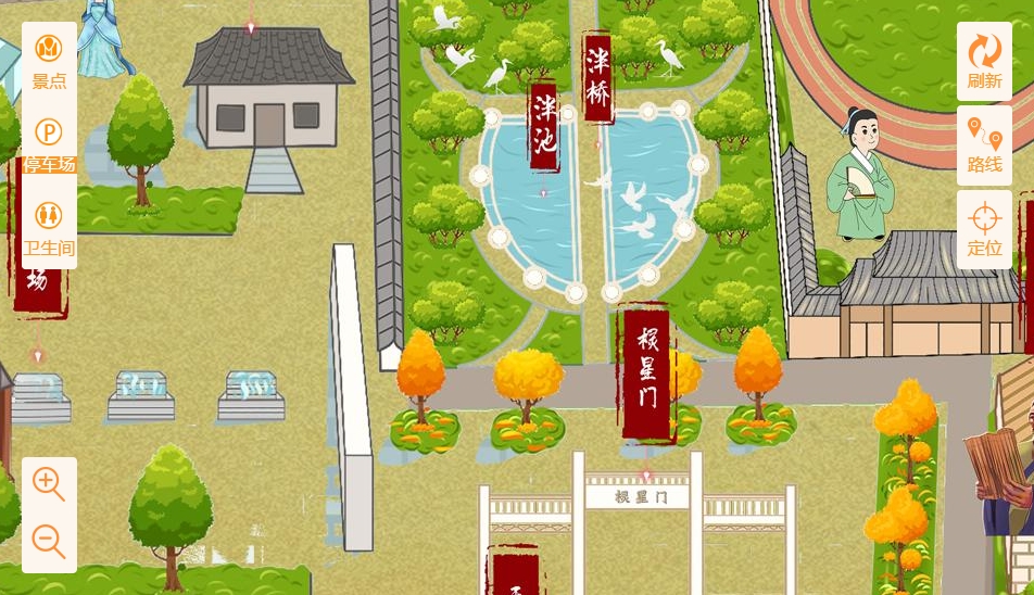 西乡手绘地图景区语音讲解导览系统：智慧景区建设的基石